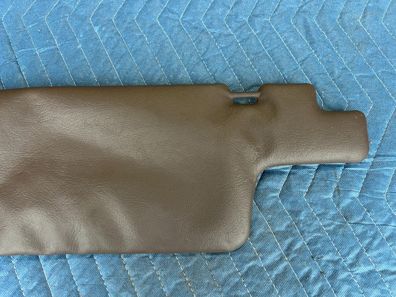 1983-1985 Porsche 944 Right & Left Brown Sun Visor Shade Pair OEM #2422EM