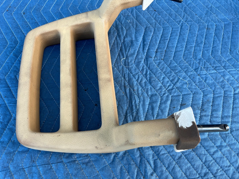 1986-1993 Volvo 240 244 Sedan Rear Right & Left Headrest Pair Tan OEM #4243EM