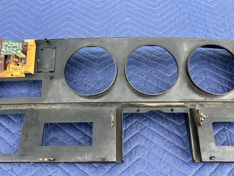 1981-1993 Dodge Ram D150 D250 Dash Gauge Cluster Trim Wood Grain OEM #5156EM