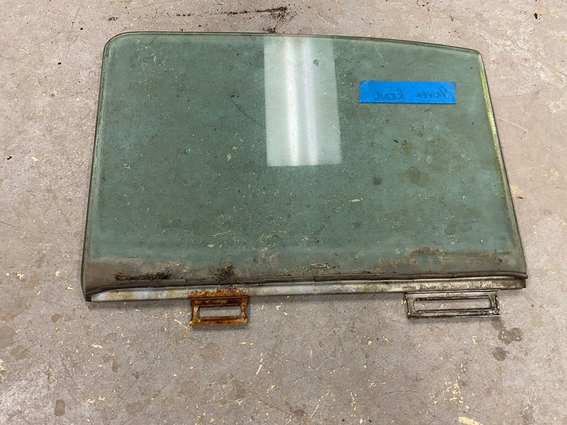 1955-1956 Chrysler Imperial Driver Left Rear Window Glass OEM #2540E