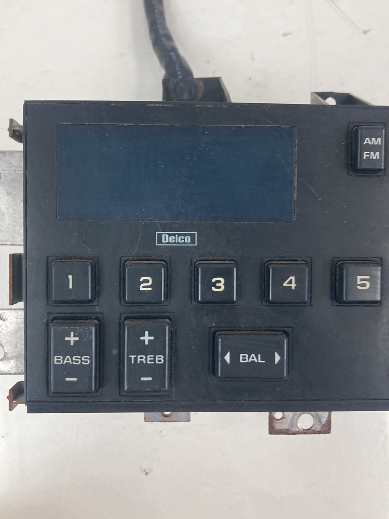 1988 Chevrolet Silverado 1500 GMT400 - Radio PN: 16084245
