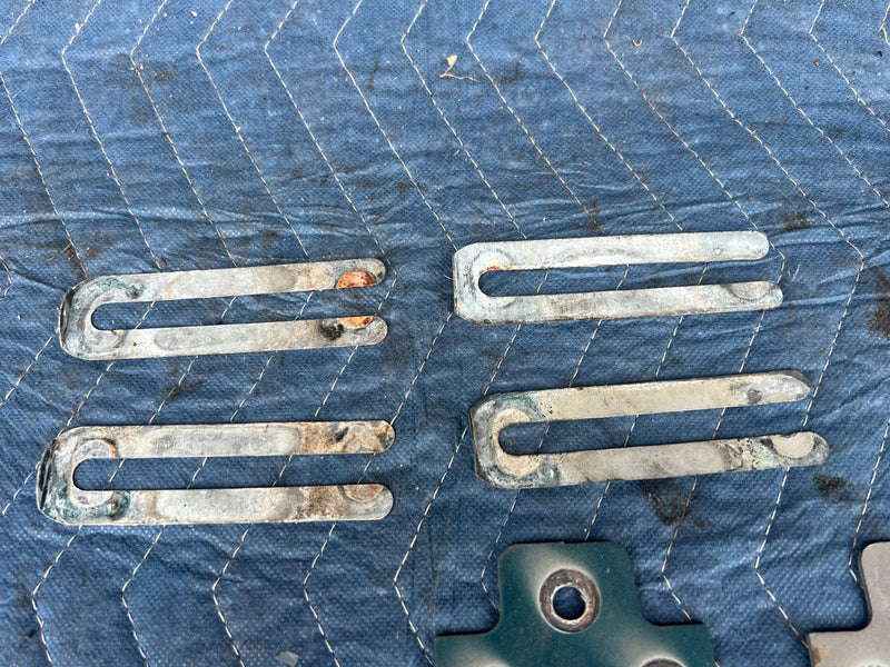 1992-1995 Volvo 940 740 LH & RH Front Rear Door Hinge Full Set of 8 OEM #3206EM