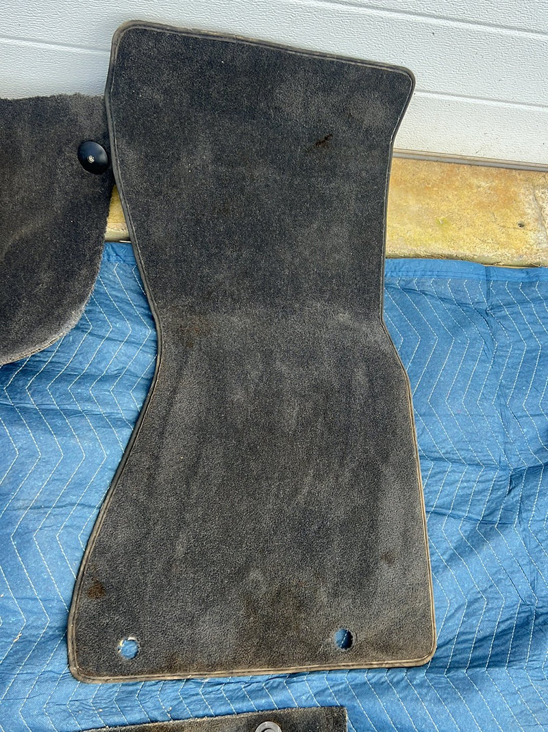 1996-2003 Audi S8 D2 A8 Front Rear Left Right Molded Carpet Set Gray OEM #6480EM