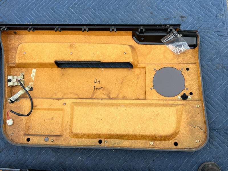 1989-1995 Volvo 740 940 Wagon Front Rear RH LH Door Card Set Gray OEM #4020EM