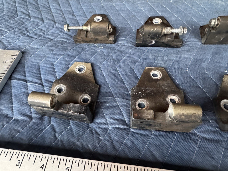 1998-2003 Jaguar XJR XJ8 X308 Front & Rear Door Hinge Set Of 4 Black OEM #4805E