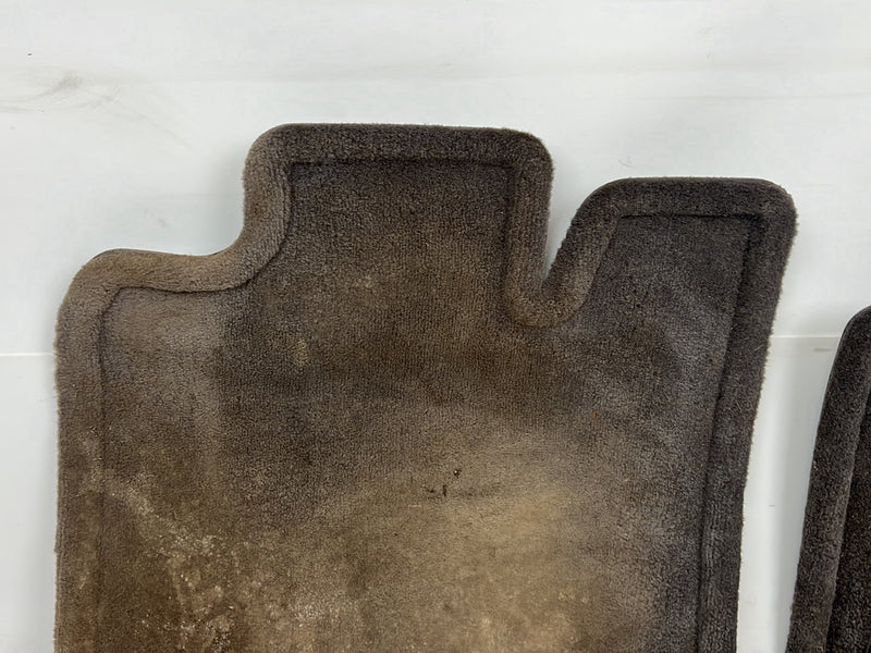 1993-1997 Volvo 850 Front & Rear Carpet Floor Mat Set of 4 Gray OEM