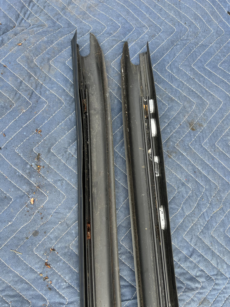 1967-1974 Volvo 140 142 Front Left & Right Door Sill Trim Scuff Plate OE #4978EM