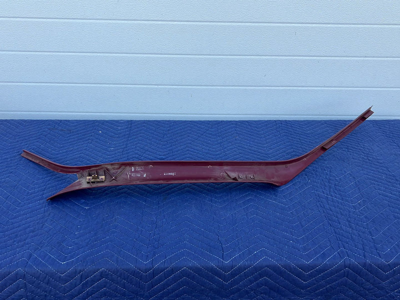 1988-1994 Chevrolet Silverado GMC C/K RH A Pillar Trim Red Burgundy OEM #5147EM