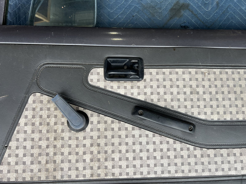 1985-1988 Suzuki Samurai Front Passenger Right Door Assembly Gray OEM #6728EM