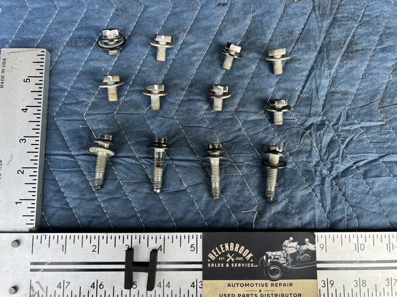 1998-2003 Jaguar XJR XJ8 X308 Rear Trunk Deck Lid Hinge Hardware Bolts OE #4731E