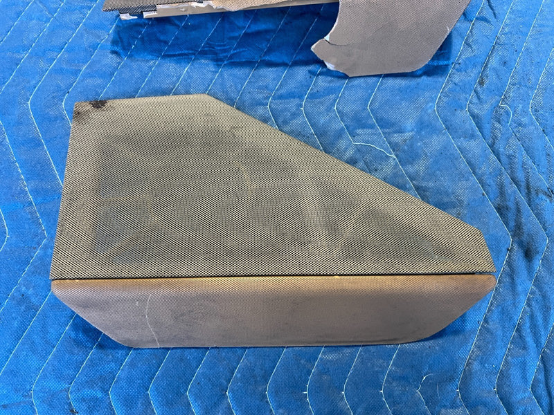 1986-1995 Mercedes 300D W124 Dash Right & Left Speaker Cover Trim OEM #2651EM