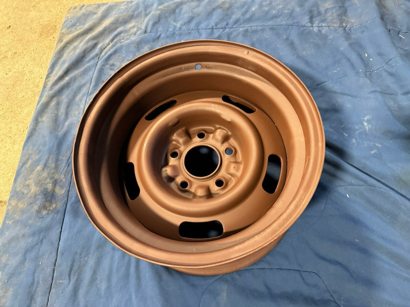 1969 Corvette C3 Staggered 15x7 15x8 Rally Wheel Set Of 4 Dated OEM #4382E