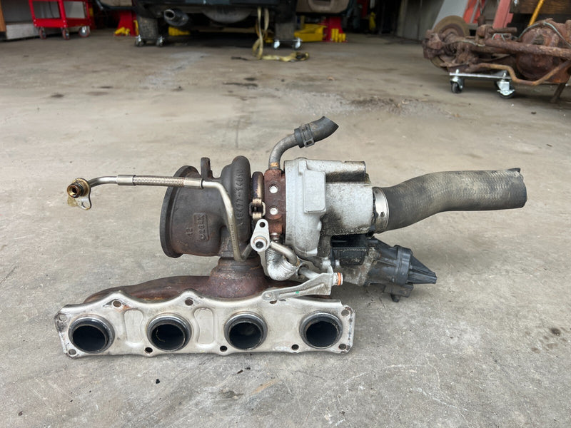 2011-2017 BMW X3 F25 Engine Turbo Turbocharger Exhaust Manifold OEM #2335EM