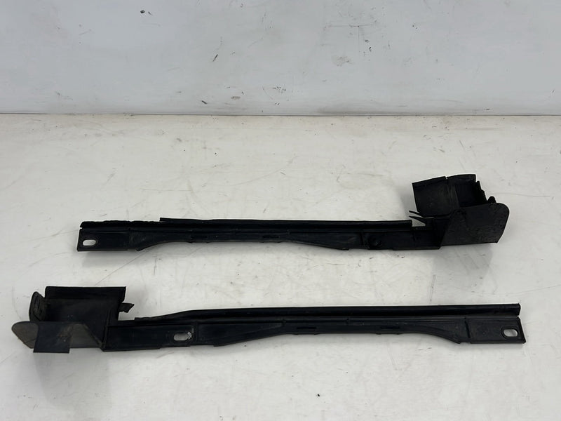 1986-1994 BMW 740iL E32 Front Bumper Radiator Headlight Trim Pair OEM #6766EM