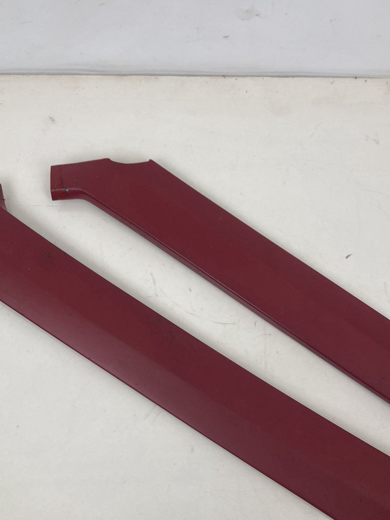 1976-1979 Cadillac Seville A Pillar Trim Red LH RH OEM #5032M