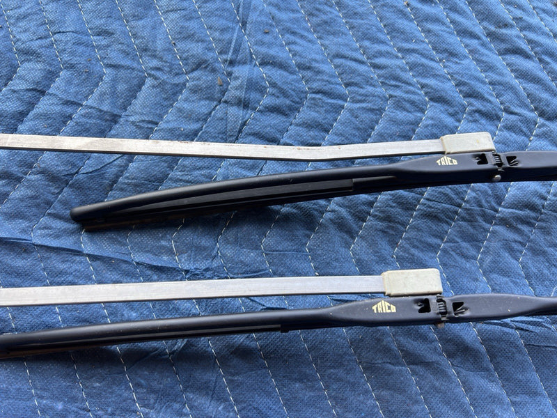1980-1985 Cadillac Seville Windshield Wiper Arms Blades Pair GM OEM #3401M