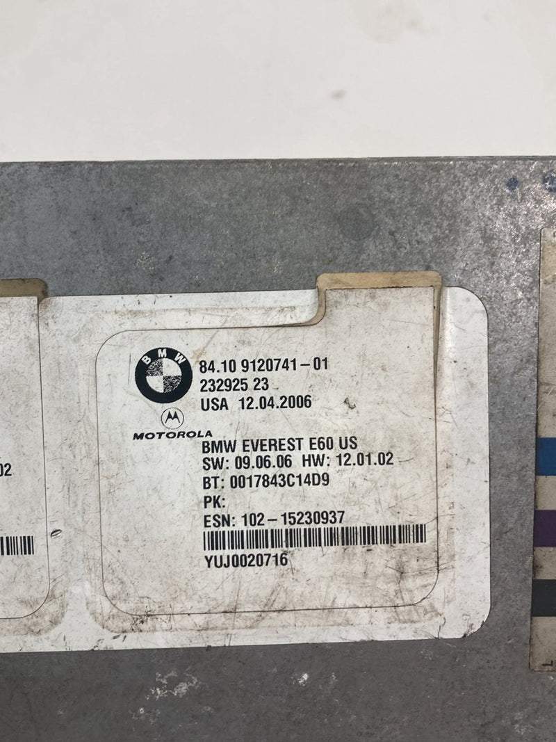 2003-2007 BMW 545i E60 Bluetooth Module Computer Telematics 9120741 OEM #4929M