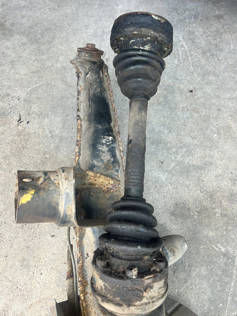 1983-1985 Porsche 944 Rear Trailing Arm Wheel Hub Knuckle Assembly OEM #2466EM