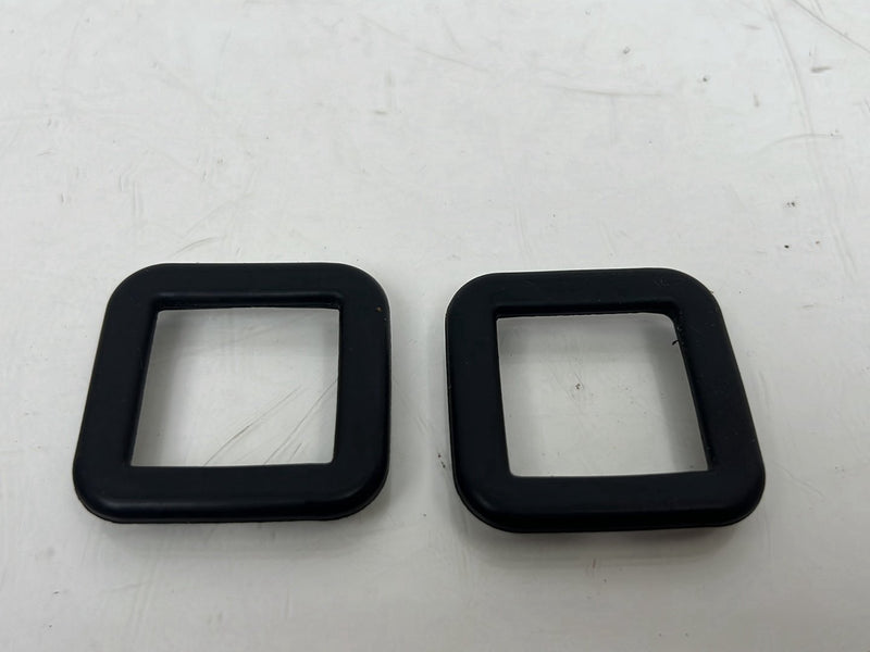 2004-2007 Volvo S60R V70R HVAC Air Vent Tube End Trim Pair Black OEM #5749EM