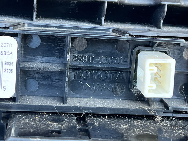 2003-2008 Toyota Corolla Center Console Climate Control Switch Panel OEM #3336EM