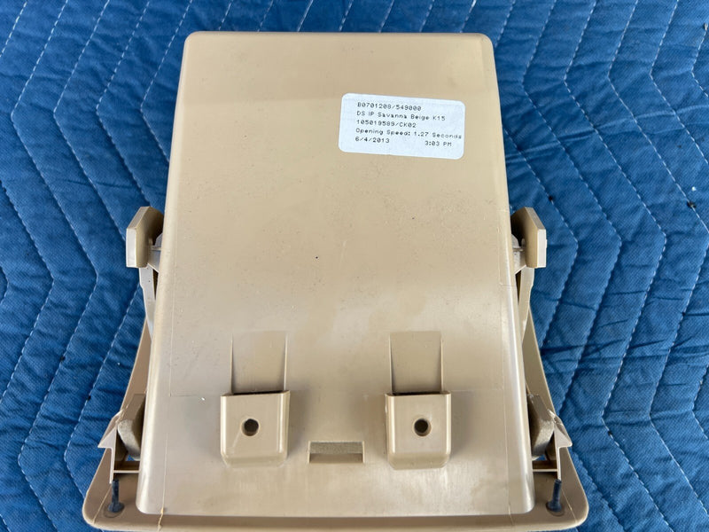 2011-2017 BMW X3 F25 Beige Driver Left Dash Storage Compartment Trim OEM #2379EM