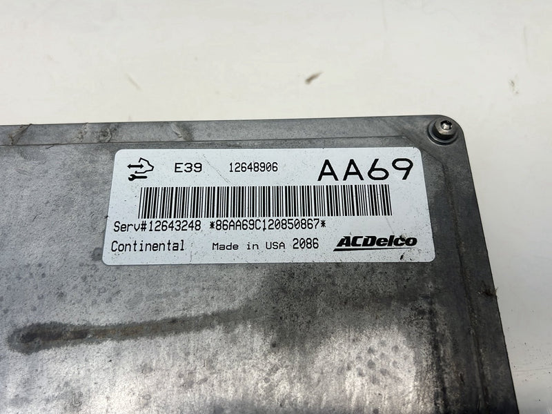 2012 Chevrolet Captiva Sport - Engine Control Module ECU PN: 12648906
