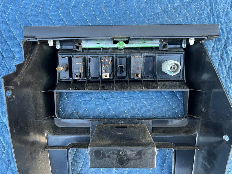 1986-1993 Volvo 240 244 Sedan Center Console Stereo Surround Trim OEM #4197EM