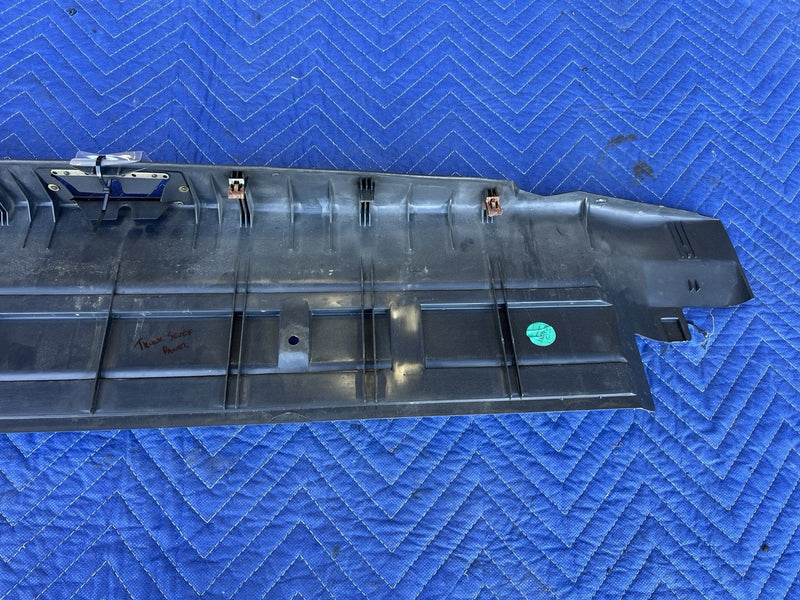 1998-2003 Jaguar XJR XJ8 X308 Rear Trunk Scuff Panel Deck Black Trim OEM #4653E