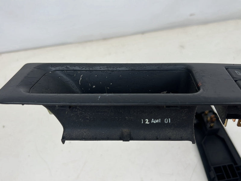 2001-2003 Audi S8 D2 A8 Door Window Switch w/ Trim Black Set of 4 OEM #6107EM