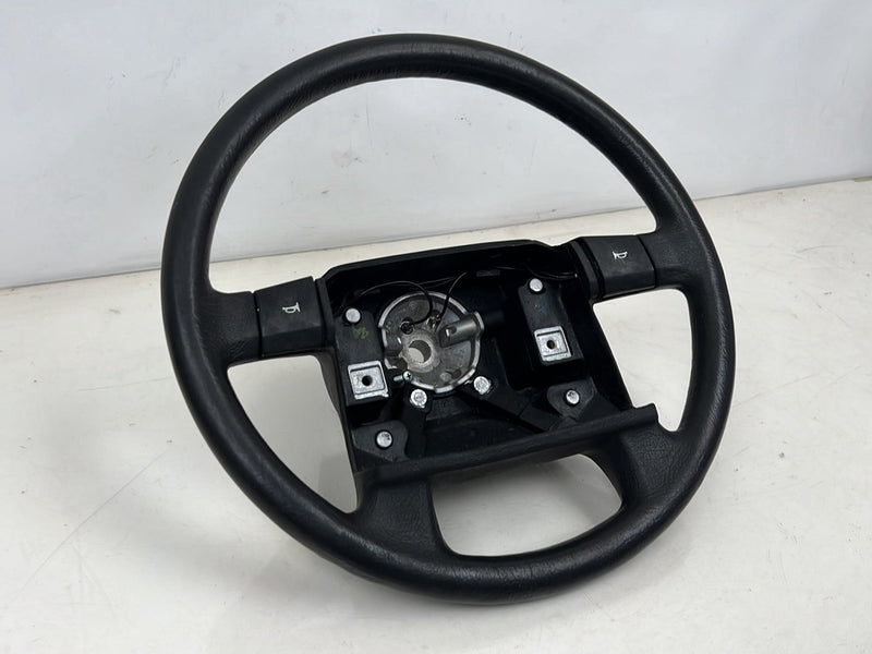 1990-1992 Volvo 740 745 940 Black Leather Steering Wheel 3530081 OEM #5901EM