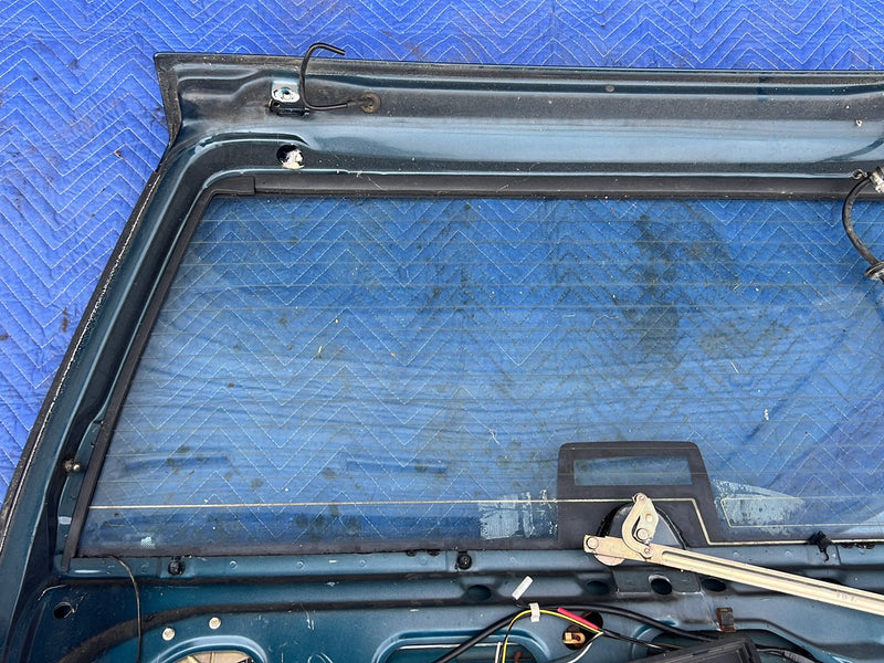 1990-1992 Volvo 740 745 940 Wagon Only Rear Hatch Panel Blue Green OEM #5999EM