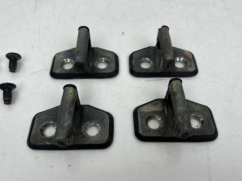 1993-1997 Volvo 850 Door Striker Catch Plate Latch Set of 4 w/ Bolts OEM