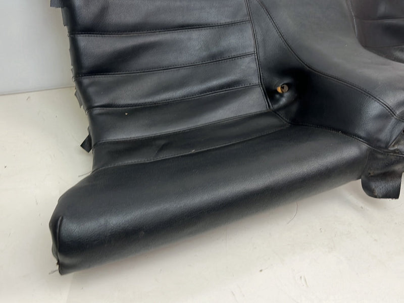 1983-1985 Porsche 944 Black Leather Rear Seat Assembly OEM #5713EM