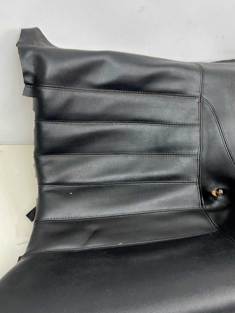 1983-1985 Porsche 944 Black Leather Rear Seat Assembly OEM #5713EM