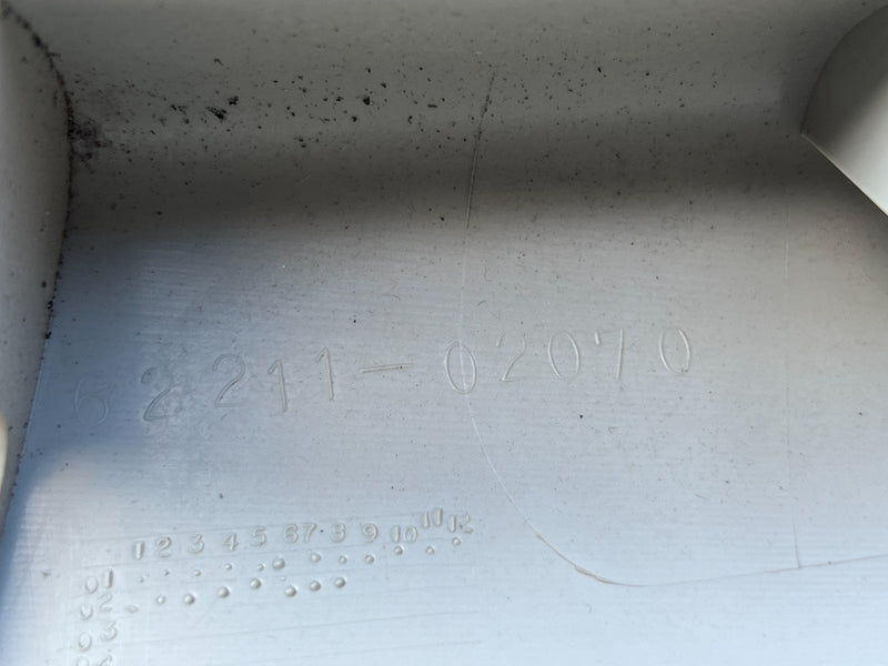 2003-2008 Toyota Corolla Right & Left A Pillar Trim Pair Gray OEM #3351EM