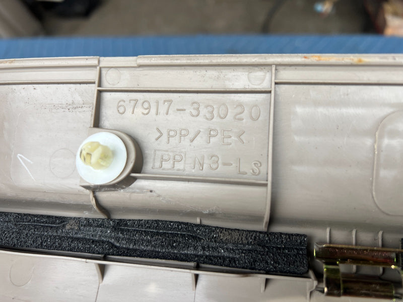 2002-2006 Toyota Camry LE SE Front Rear Door Sill Scuff Plate Trim OEM #6499EM
