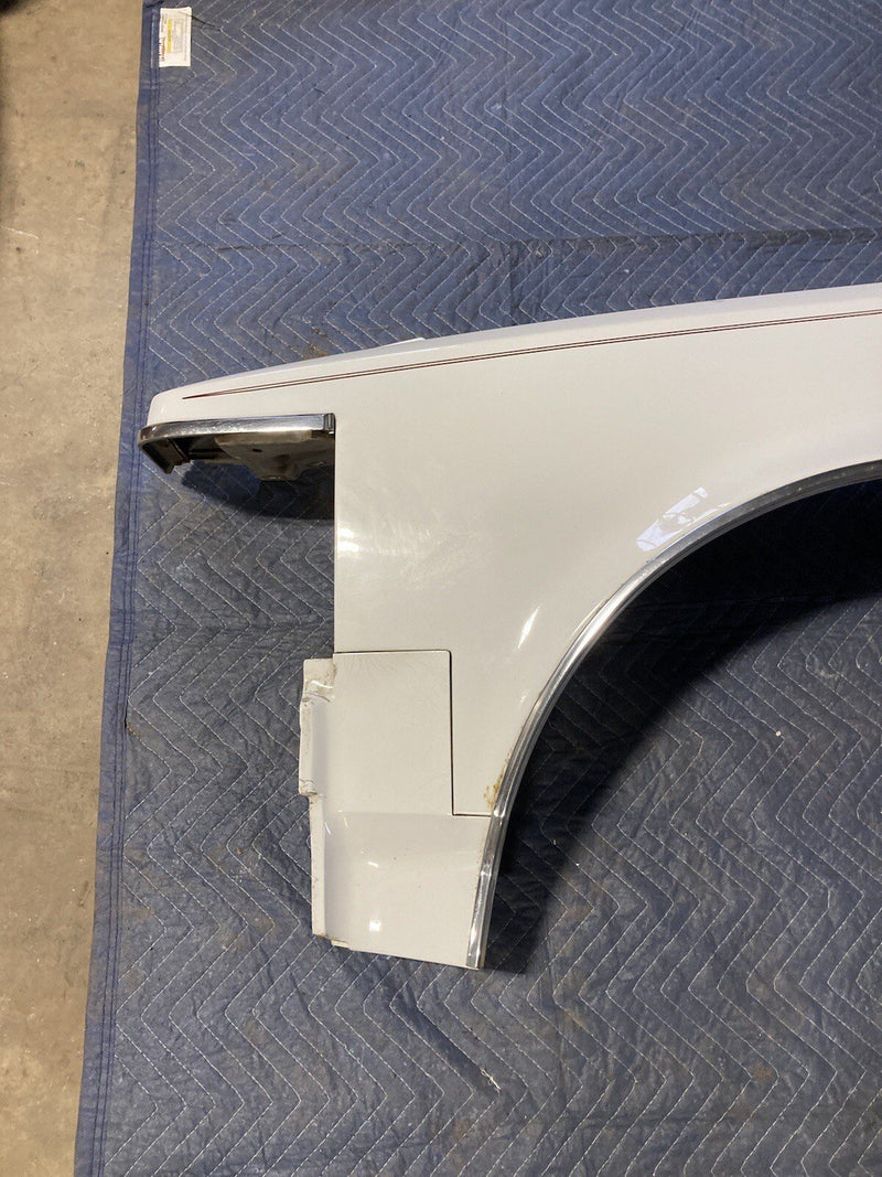 1976-1979 Cadillac Seville Driver LH Left Front Fender White Sedan OEM #1743M
