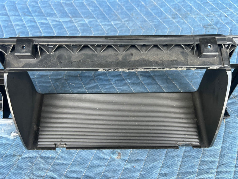 1985-1992 VW Golf Gauge Cluster Trim Speedometer Bezel Black 19187243A OEM