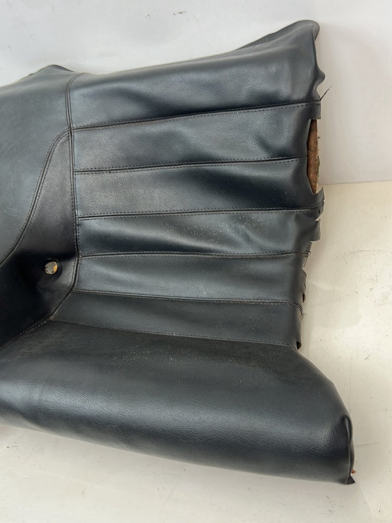 1983-1985 Porsche 944 Black Leather Rear Seat Assembly OEM #5713EM