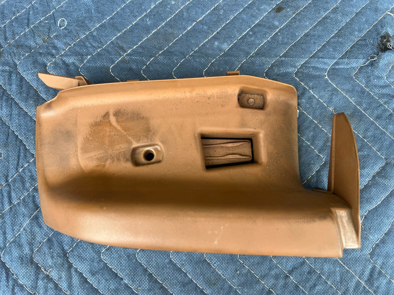 2005-2011 Audi A6 Rear Right Left Seat Belt Guide Cover Trim Amaretto OE #3404EM