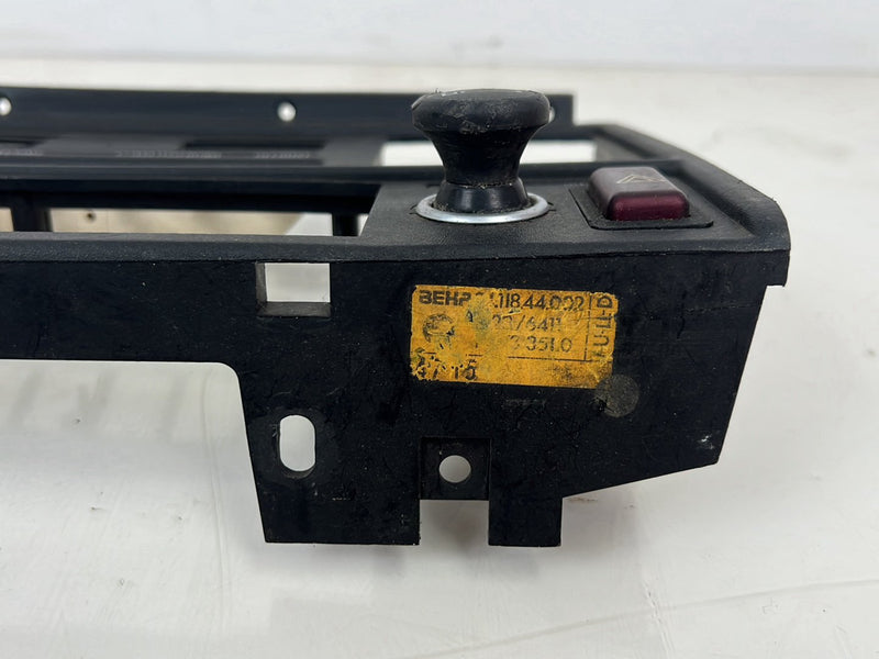 1980-1987 BMW E23 7 Series A/C Heat HVAC Climate Control Trim Panel OEM #5633EM