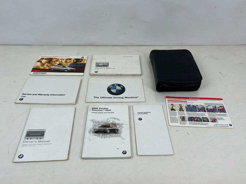 1998 BMW 528i 540i 5 Series Owners User Manual Guide Booklet OEM #5620EM