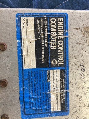 1994 Chevrolet K1500 - ECU PN: 16197427