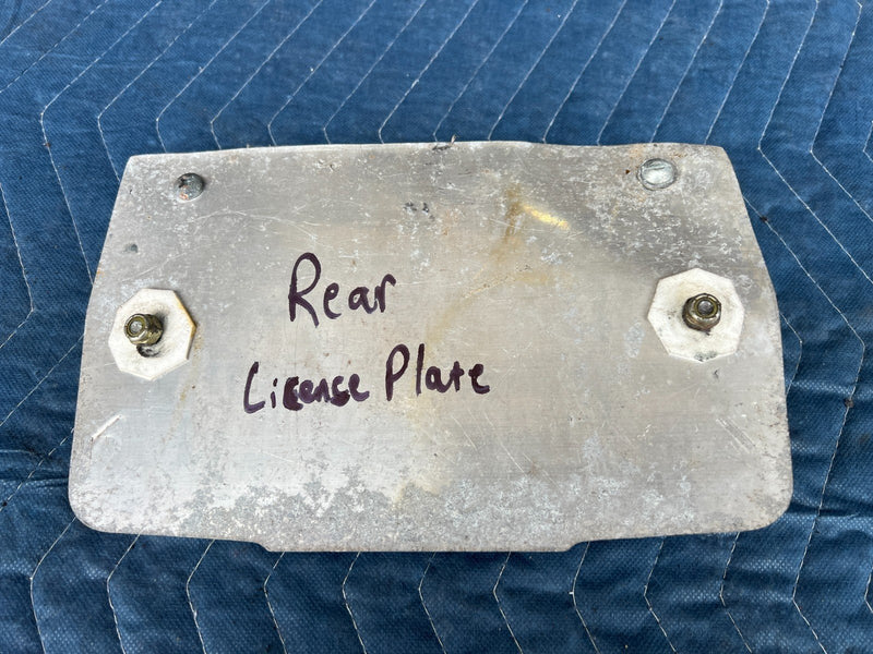 1989-1995 Volvo 740 940 Sedan Rear License Plate Holder Mount Bracket OE #3768EM