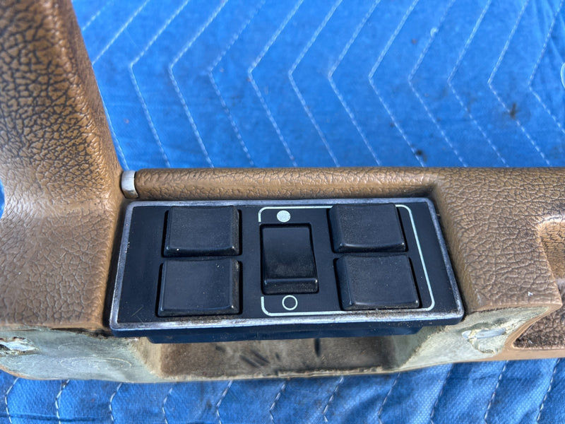 1986-1993 Volvo 240 244 Front Right & Left Interior Door Handle Trim OEM #4242EM