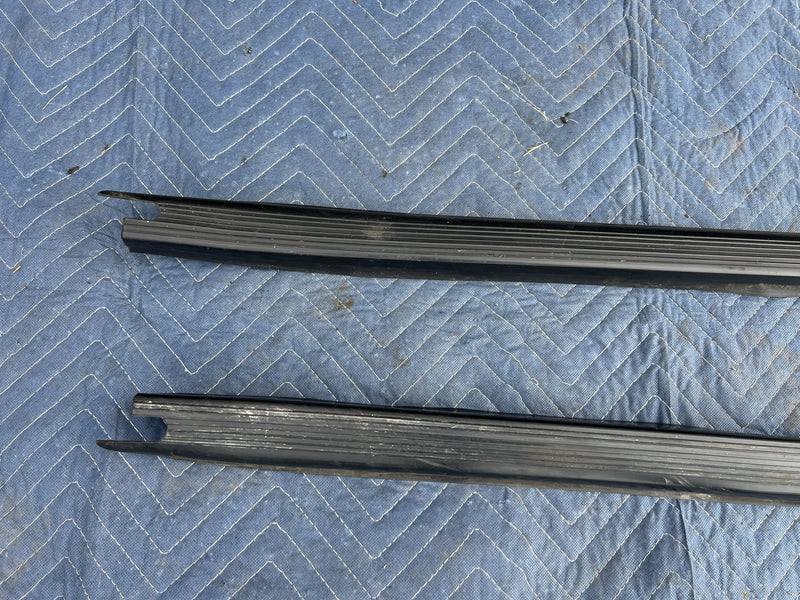 1967-1974 Volvo 140 142 Front Left & Right Door Sill Trim Scuff Plate OE #4978EM