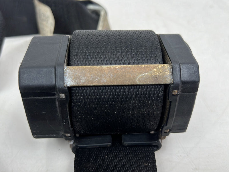 1984-1993 BMW 318i E30 Coupe Rear Seat Belt Retractor Set Black OEM #6737EM