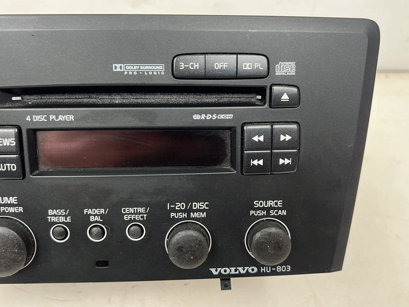 2004-2007 Volvo S60R V70R Dash CD Player Radio Stereo Head Unit HU-803 OEM #5757EM