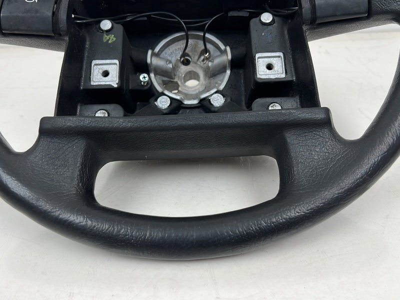 1990-1992 Volvo 740 745 940 Black Leather Steering Wheel 3530081 OEM #5901EM