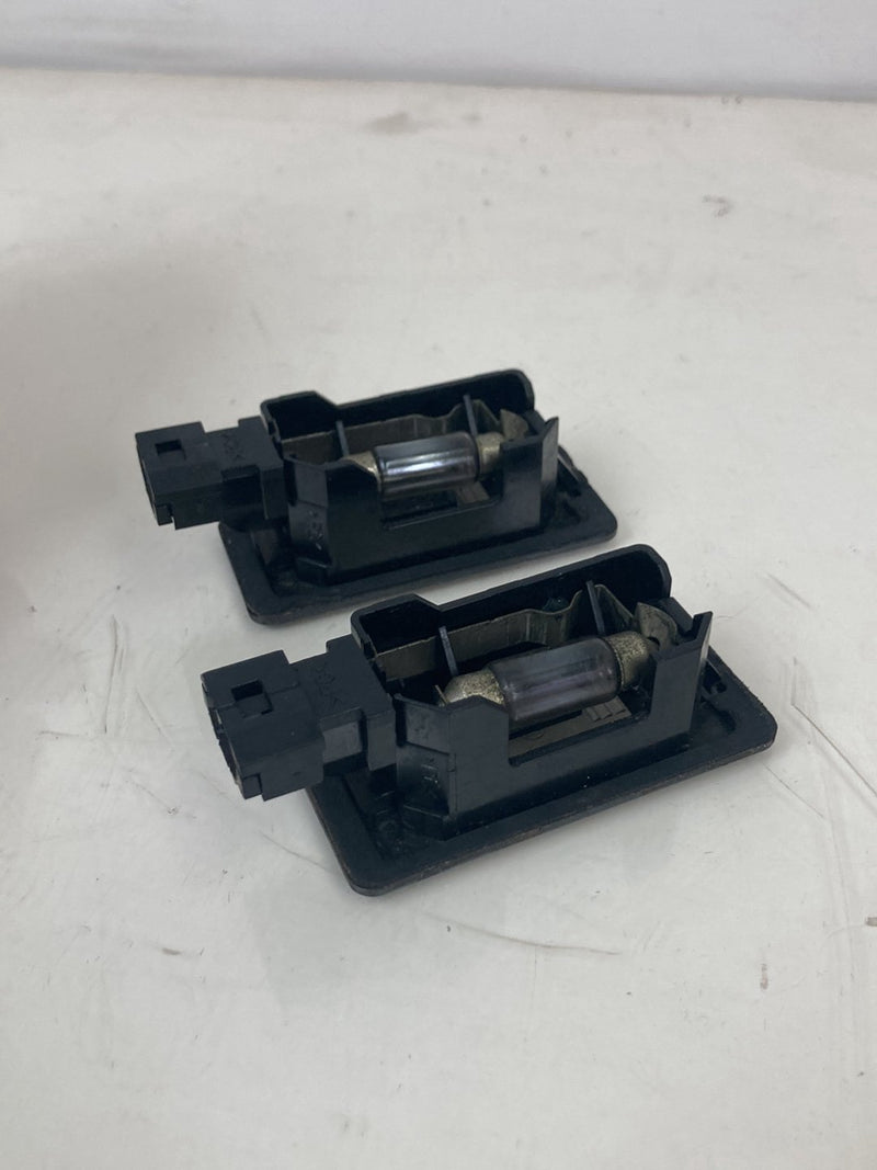 2003-2007 BMW 545i E60 License Plate Light Pair 6372001 OEM #4939M